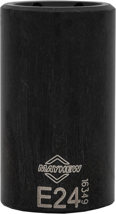 Mayhew Tools 16026 Inverted Torx Socket Bit Set, 6-Piece, Black Oxide Finish, polished chrome Polished Chrome 6-Piece Inverted Torx