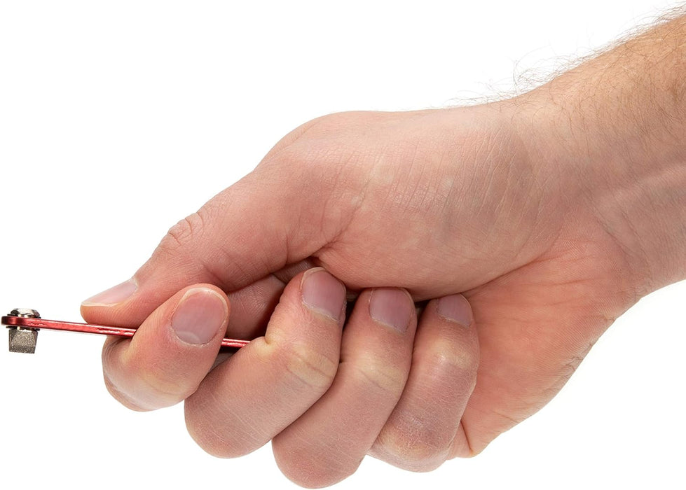 Steelman 78944 Pro 7-Piece, Low Profile Phillips and Slotted Screwdriver Set, Diamond-Tipped, SL3/16, SL1/4, SL5/16, PH0, PH1, PH2, and PH3 Sizes, Nylon Storage Case Included