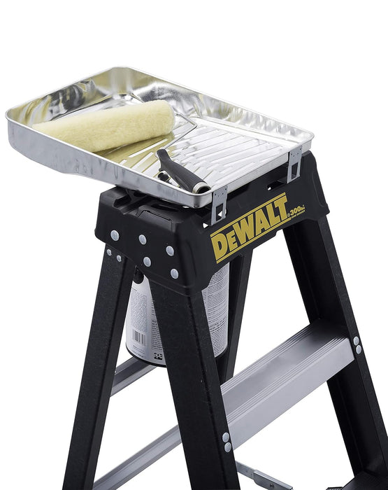 DEWALT 4-Foot Fiberglass Step Ladder, 300-Pound Load Capacity, Type IA, DXL3010-04 Black 4 feet