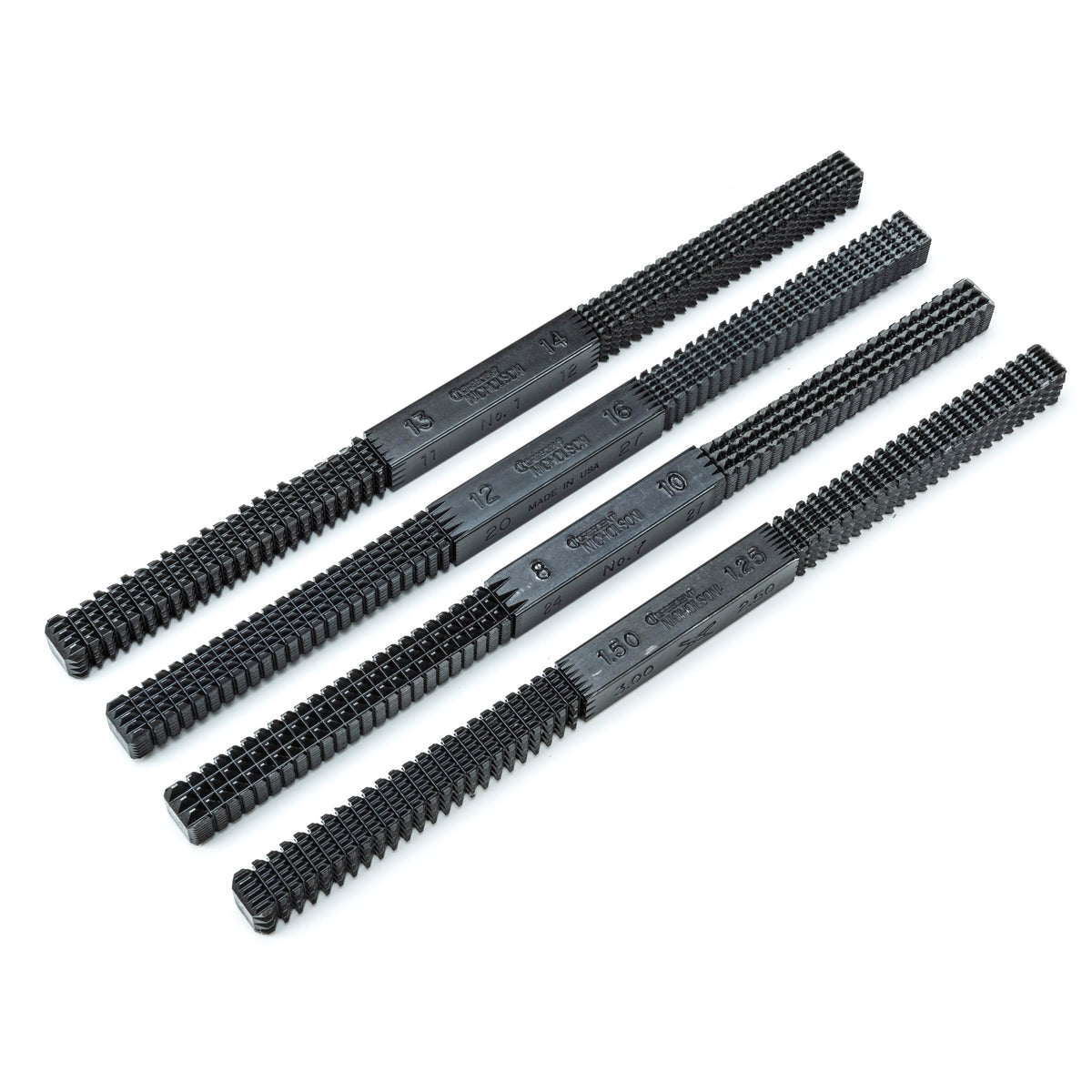 Crescent Nicholson 4 Piece Thread Restoring File Set - T33024 Hand Fil ...