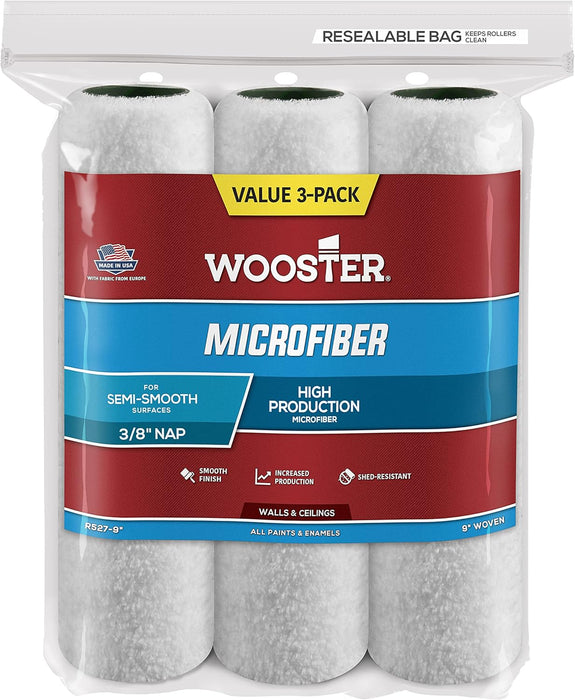 Wooster Brush R527-9 Microfiber Paint Roller