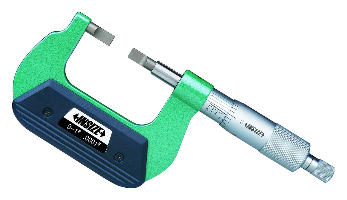 INSIZE 3232-4 Blade Micrometer, 3" - 4", Graduation 0.0001"