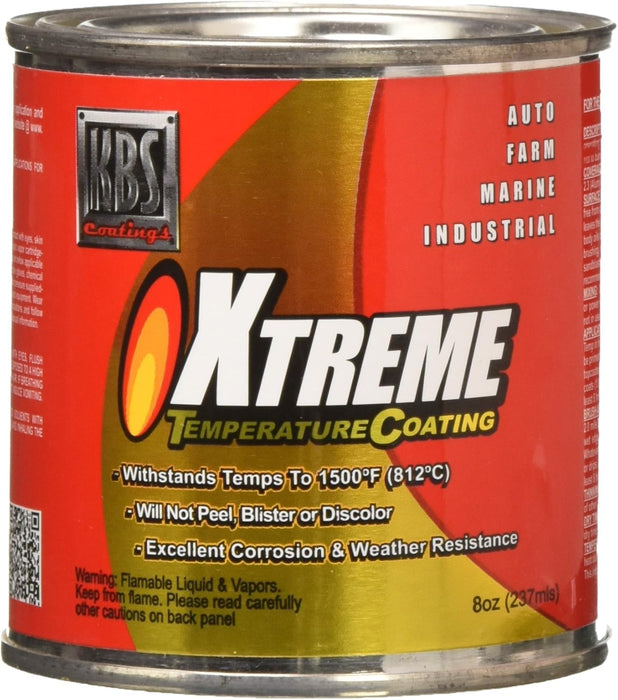 KBS Coatings 65210 Flame Blue Xtreme Temperature Coating - 8 fl. oz.