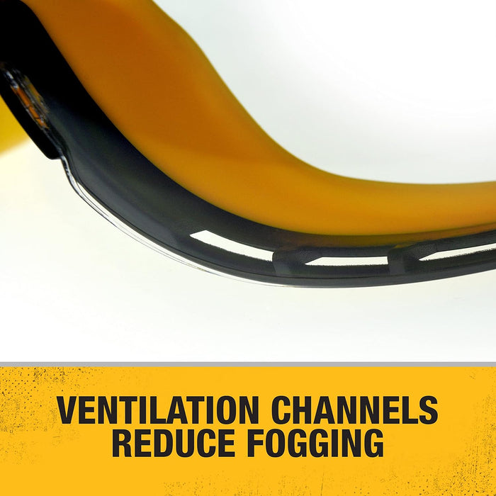 DEWALT DPG82 Concealer Anti-Fog Dual Mold Safety Goggle
