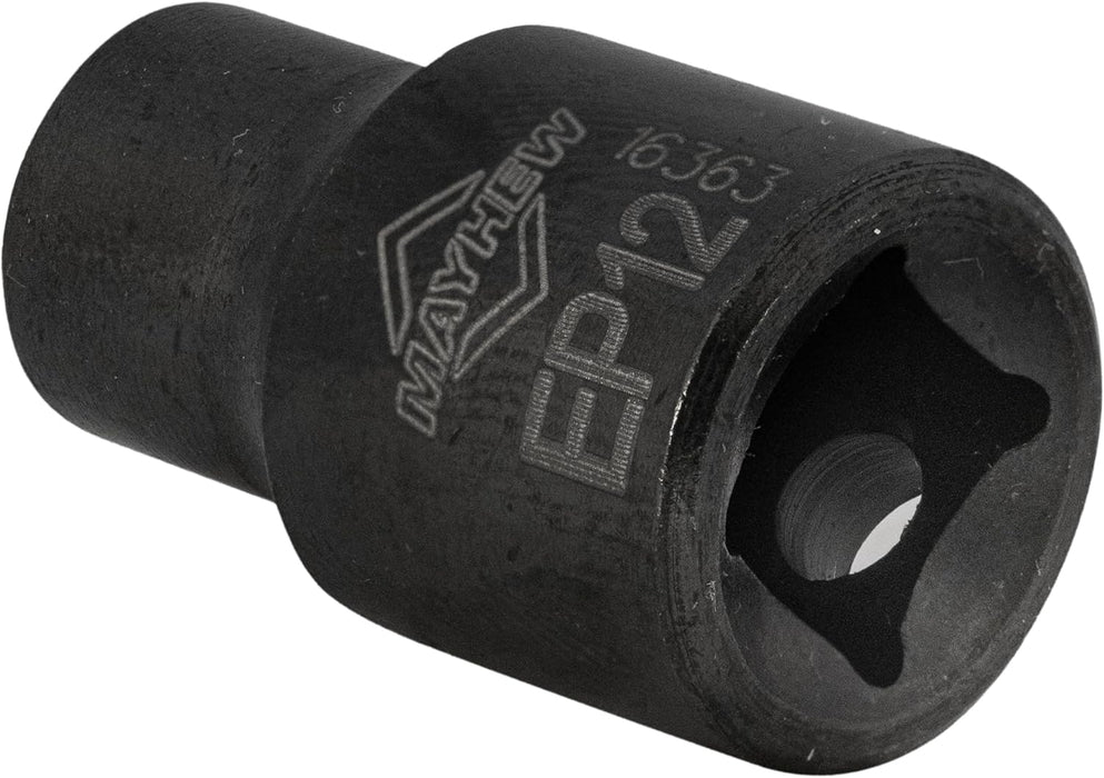 Mayhew Tools 16027 Inverted Torx Plus Socket Bit Set, 9-Piece, Black Oxide Finish, polished chrome Polished Chrome 9-Piece Inverted Torx