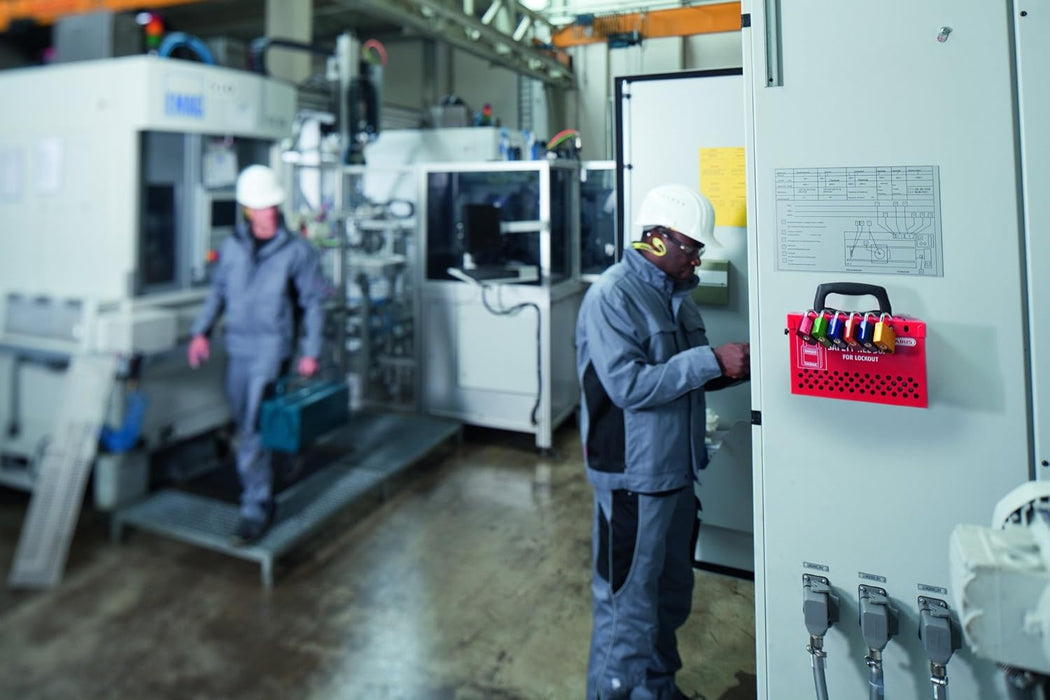 Abus 72/40 Lockout Padlock, KD, Blue, 1/4 In. Dia.