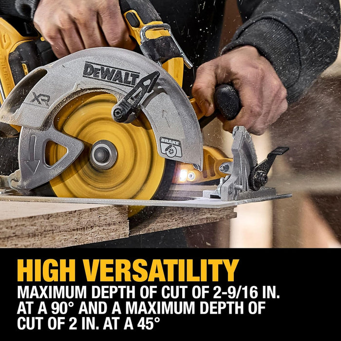 DEWALT DCS590B 20V MAX XR Brushless Cordless 7-1/4 in. Circular Saw (Tool Only)