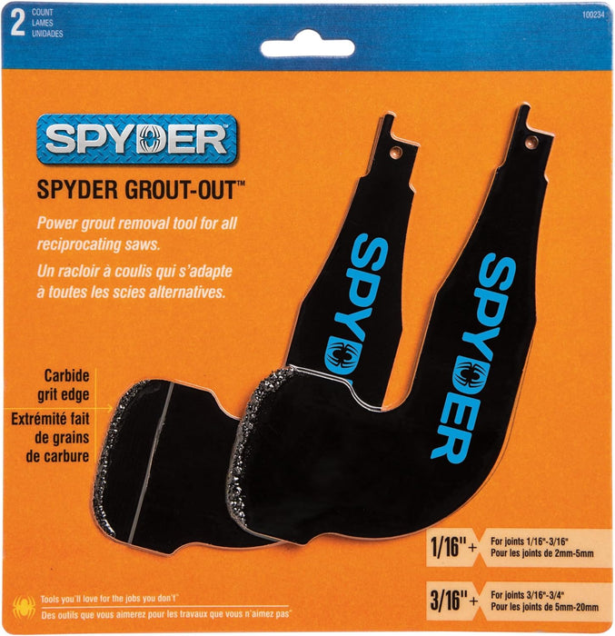 Spyder 100234 Grout-Out Multi Blade