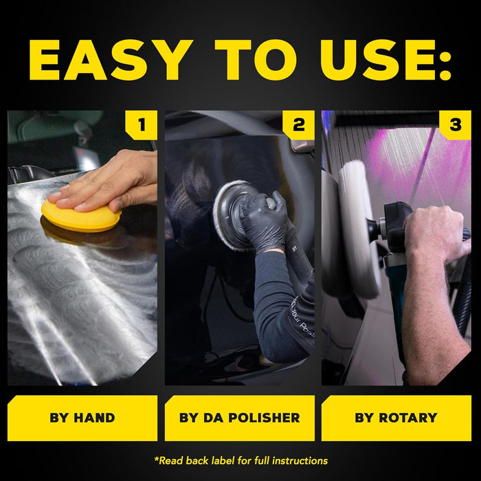 Meguiar's Professional So1o All-in-One M300 - SiO2-Based Formula Removes Paint Defects and Delivers Durable, Water-Beading Protection, Get Compounding, Polishing, and Protecting in One Step - 32oz