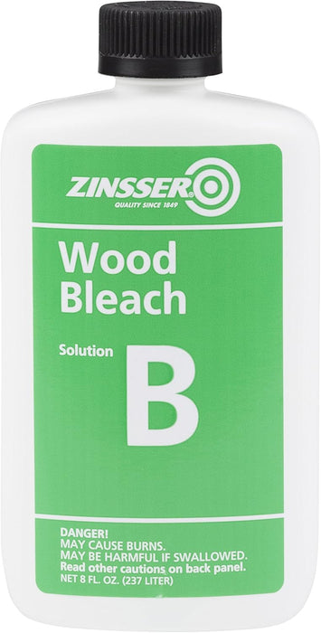Zinsser 300451 Wood Bleach, Part A and B, 8 Ounce (Pack of 2)