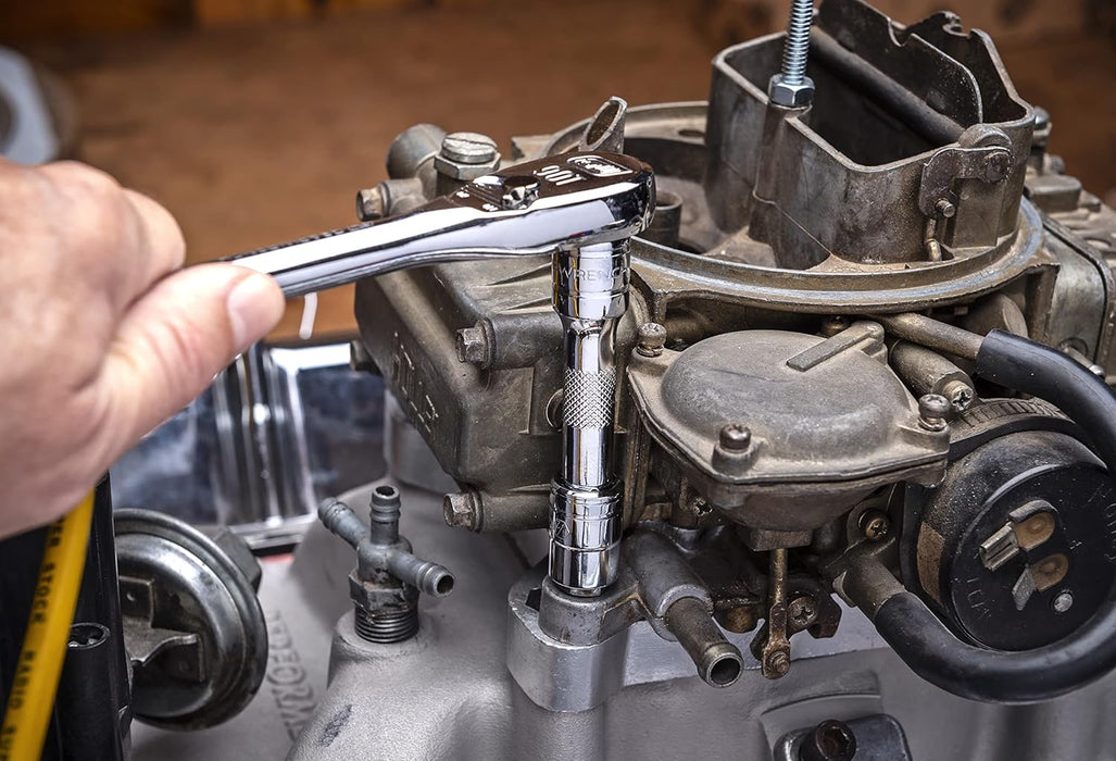 GEARWRENCH 81320A-07 11 Piece 1/4", 3/8", 1/2" Drive Wobble Extension Set