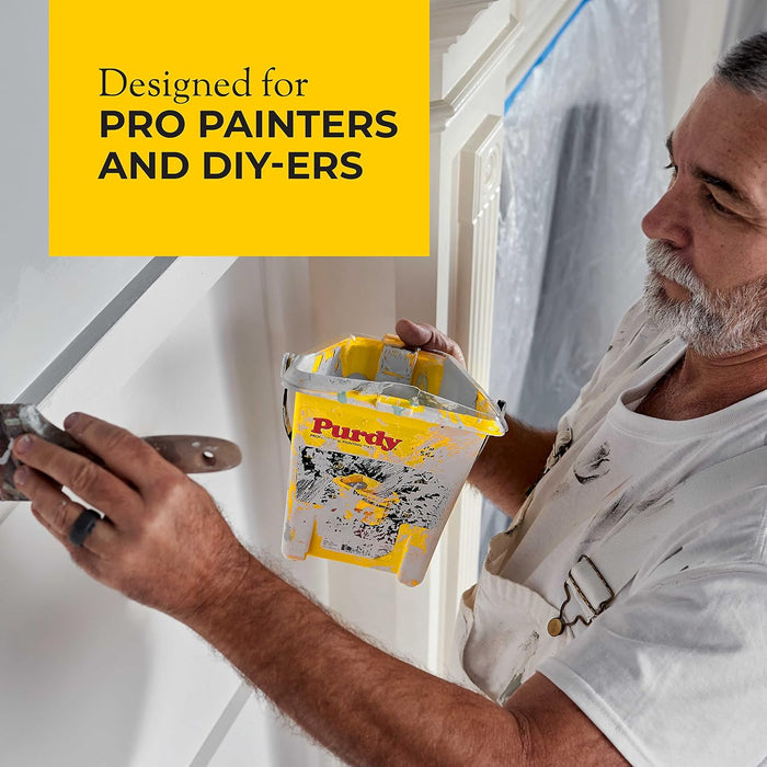 Purdy 144152130 Clearcut Series Glide Angular Trim Paint Brush, 3 inch
