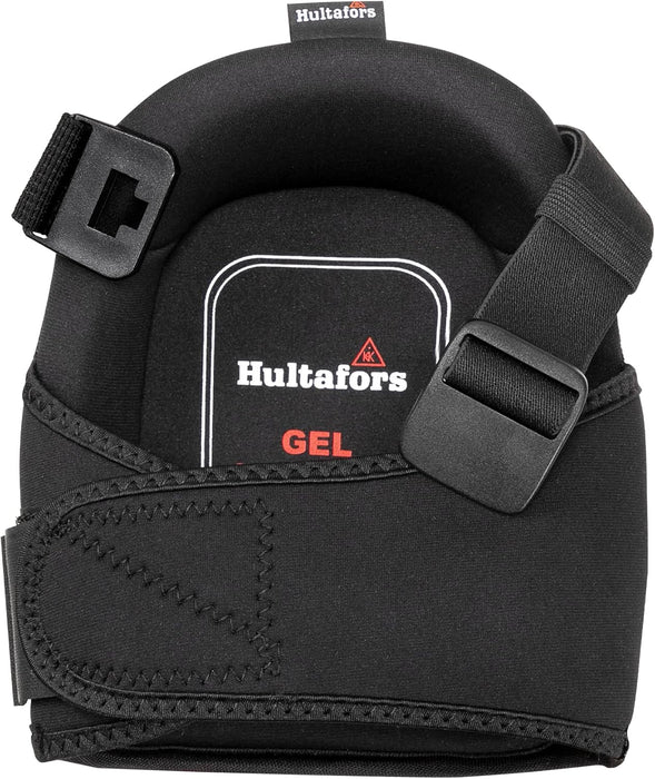 Hultafors Work Gear HT5224 Gel Flooring Kneepads for Work with Thick Layered Gel Cushion, Heavy Duty PVC Outer Shell, Comfortable Neoprene Strap, Slip-in-Clip Buckle Fastener, Anti-Slip, Anti-Scuff, Large