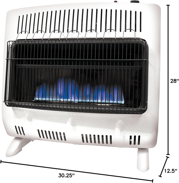 Mr. Heater F299730 30,000 BTU Vent Free Blue Flame Dual Fuel Heater