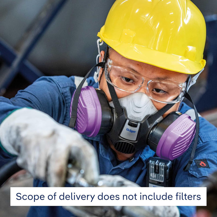 Dräger X-plore 3300 Half-Face Respirator Mask, NIOSH Approved