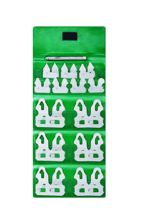 INSIZE 4804-26E Radius Gage Set, 0.010" x 0.5"