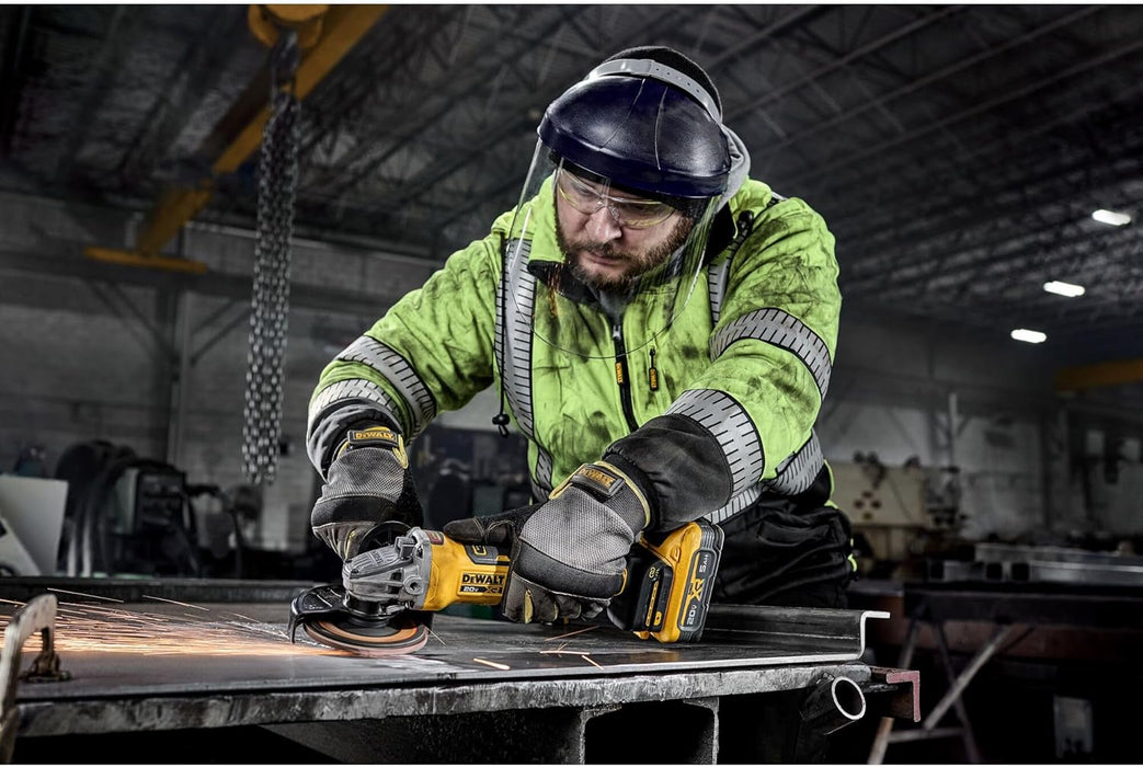 DEWALT DCG410VSB 20V MAX XR 4-1/2 in. - 5 in. Brushless Variable Speed Paddle Switch Grinder (Tool Only)