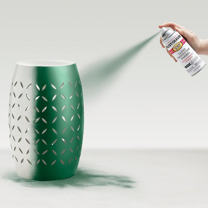 Rust-Oleum 7738830 Stops Rust Spray Paint, 12 oz, Gloss Hunter Green (Pack of 6)