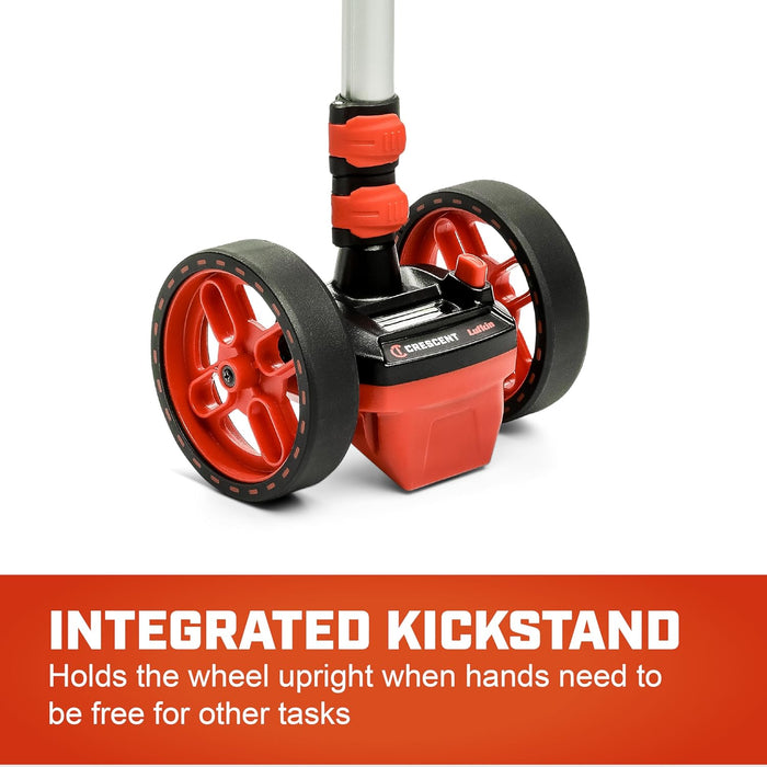 Crescent Lufkin CMW4DUAL 4" SAE Dual Wheel Measuring Wheel