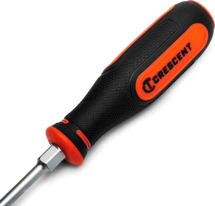 Crescent CSDS12PCSET 12 Pc. Dual Material Screwdriver Set with Phillips and Slotted Screwdrivers