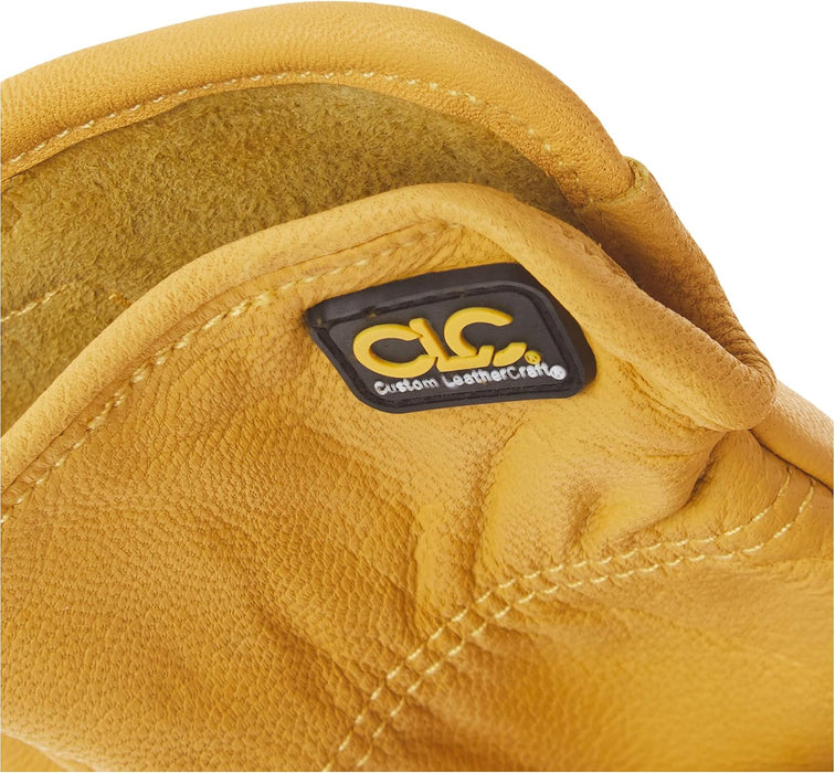 Custom Leathercraft 2060M Top Grain Goatskin Work Gloves, Medium (Pack of 1)