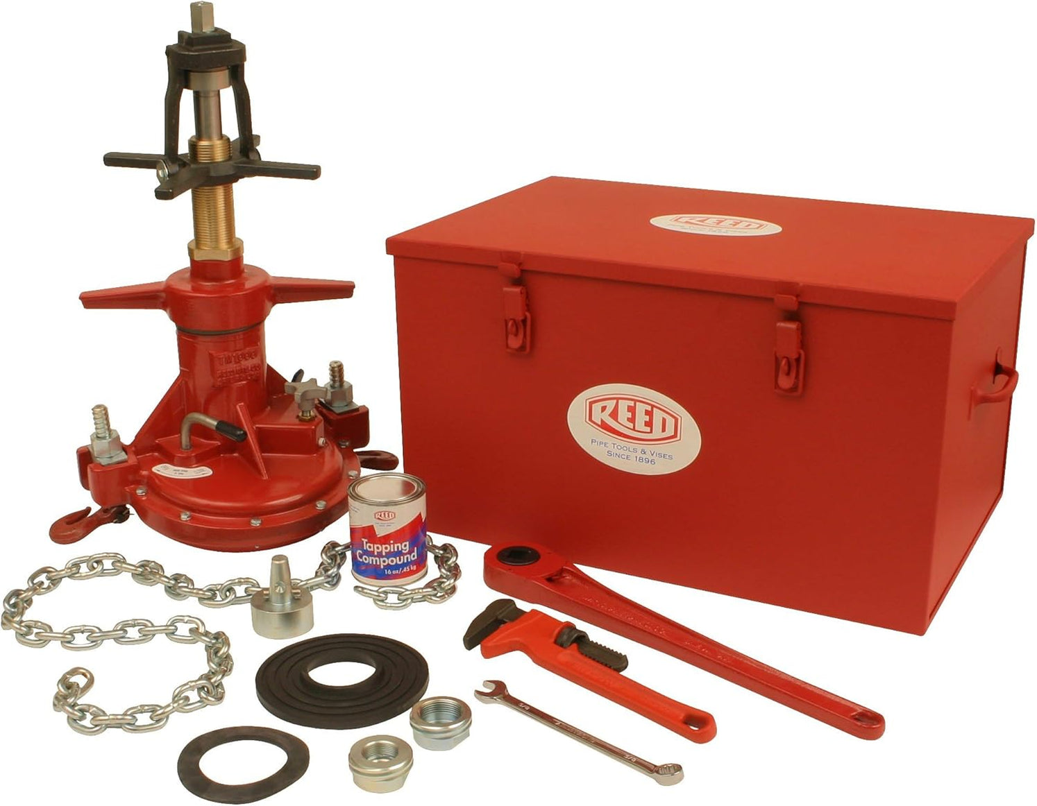Reed Tool TM1100 Direct Tapping Machine with Star Feed — Contractor ...