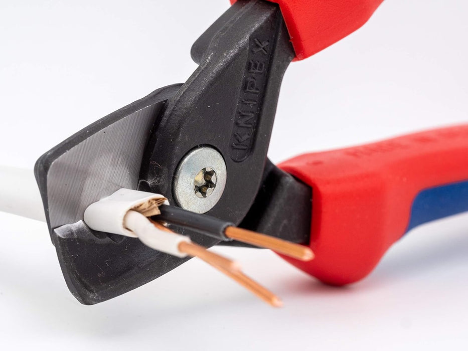 KNIPEX 6-1/4" StepCut Cable Shears-1000V Insulated