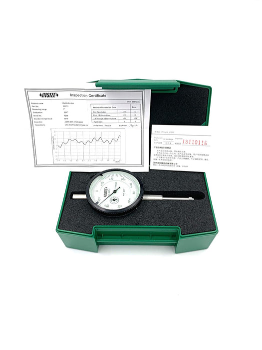 INSIZE 2307-1 Dial Indicator 1", Graduation 0.001"