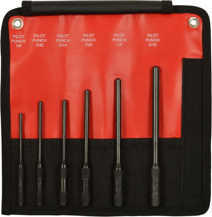 Mayhew Pro 62250 Pilot Punch Kit, 6-Piece