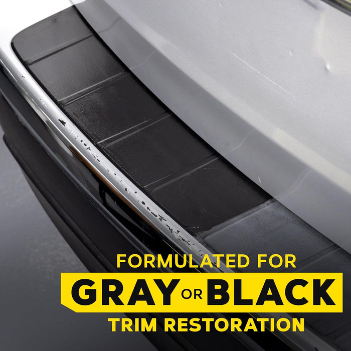 Meguiar's G250100 Heavy Duty Trim Restoration Kit - Includes a Cleaning Solution to Deep Clean Plastic and Trim and Protective Trim Shield That Delivers Ultra-Durable Protection with UV Blocking Protection