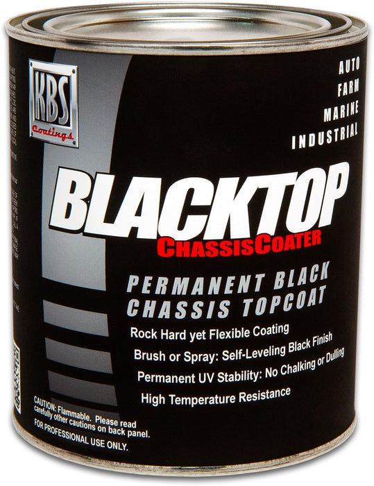 KBS Coatings | ‎8302 | KBS Coatings 8302 OEM Satin Black BlackTop Chassis Paint - 1 Pint