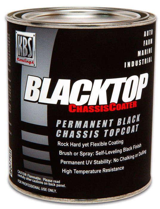 KBS Coatings | ‎8302 | KBS Coatings 8302 OEM Satin Black BlackTop Chassis Paint - 1 Pint