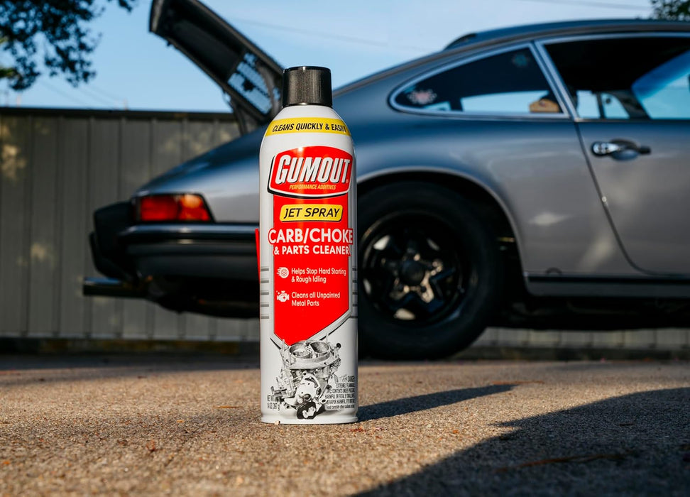 Gumout 800002231 Carb/Choke Carburetor Cleaner Spray, Carb Intake Valve Cleaner Cleans Gum Varnish & Dirt Inside & Outside Carburetor Chamber 14 Oz. (Pack of 6)