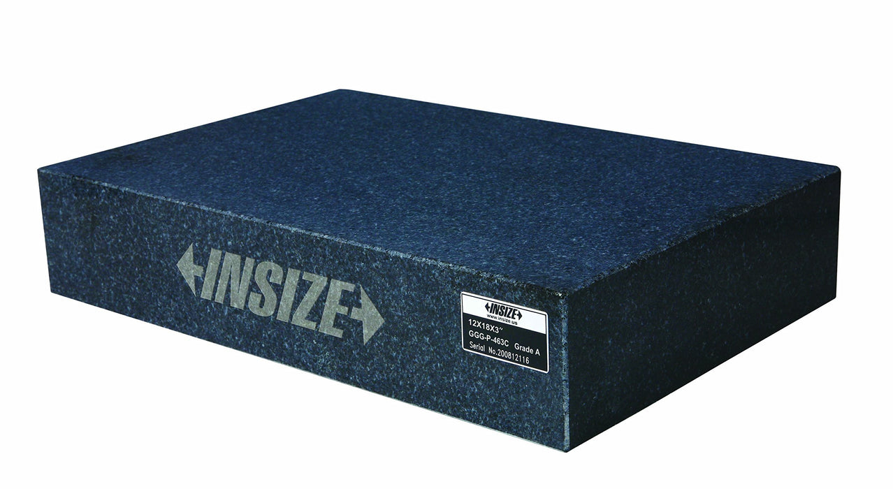 INSIZE 6900-A34 Granite Surface Plate, 36" x 48" x 6", Grade A