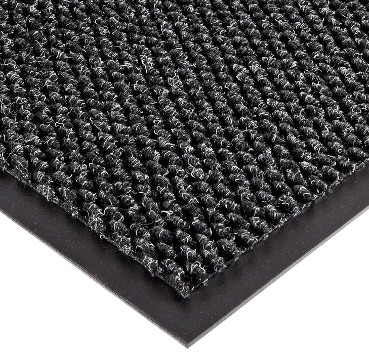Notrax 136S0310CH 136 Polynib Entrance Mat for Home or Office, 3' X 10' Charcoal (Rectangular)
