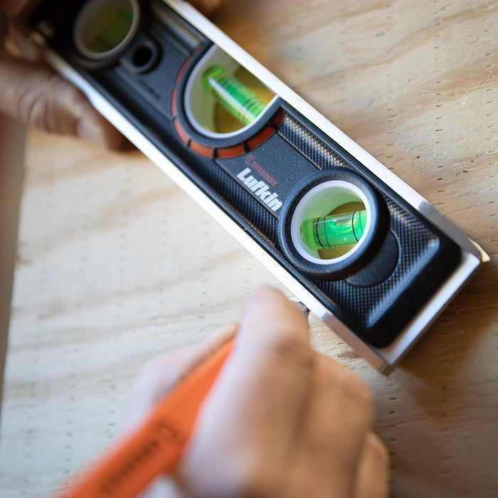 Lufkin 9 Inch Aluminum Torpedo Level - LTLA1100-02