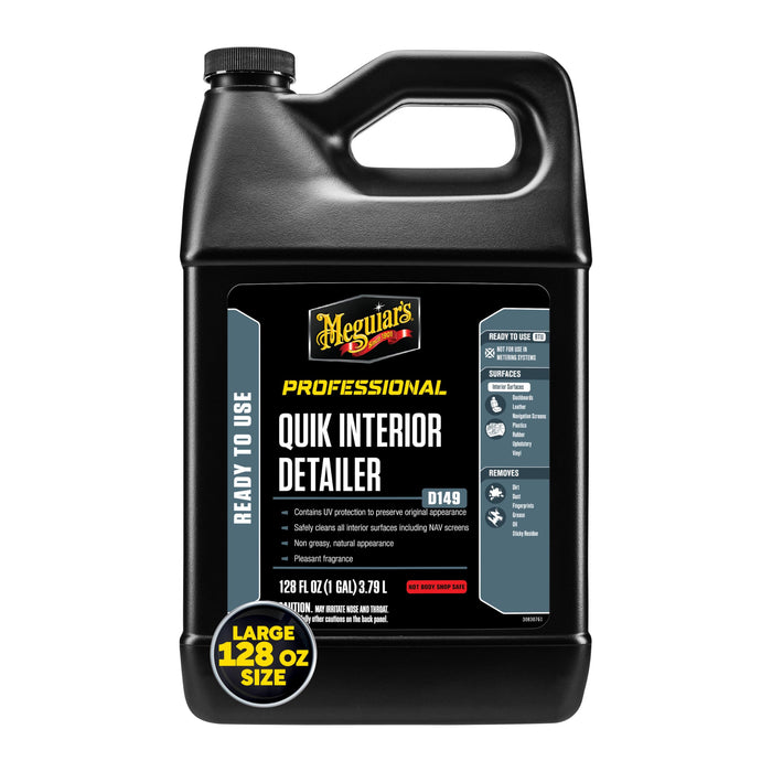 Meguiar's | D14901 | Meguiar's D14901 Detailer Quik Interior Detailer 3.79L safely cleans all interior surfaces