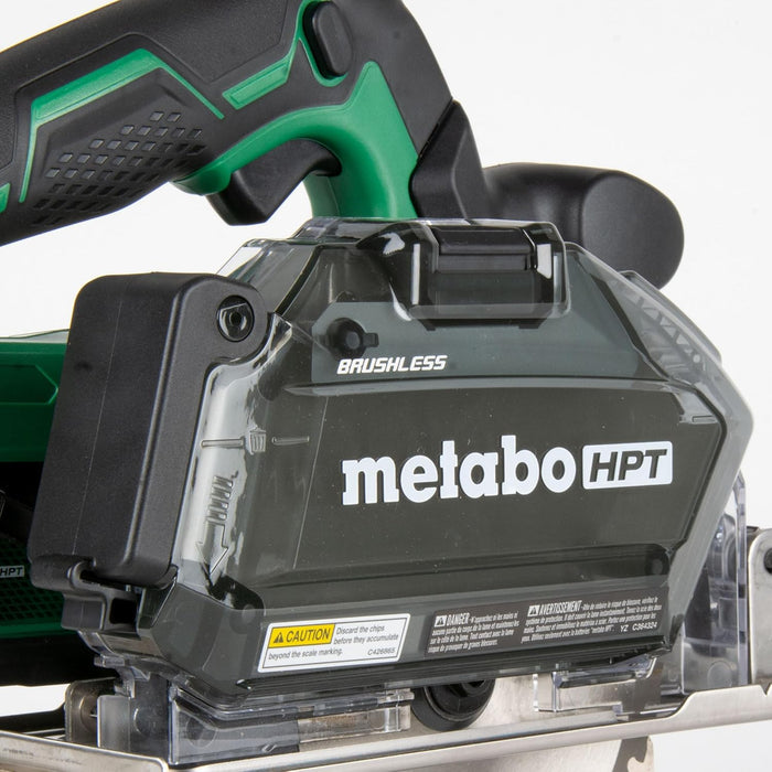 Metabo HPT 18V MultiVolt Cordless Circular Saw Kit | 5-3/8-Inch Metal Cutting Saw | Lifetime Tool Warranty | CD1805DB