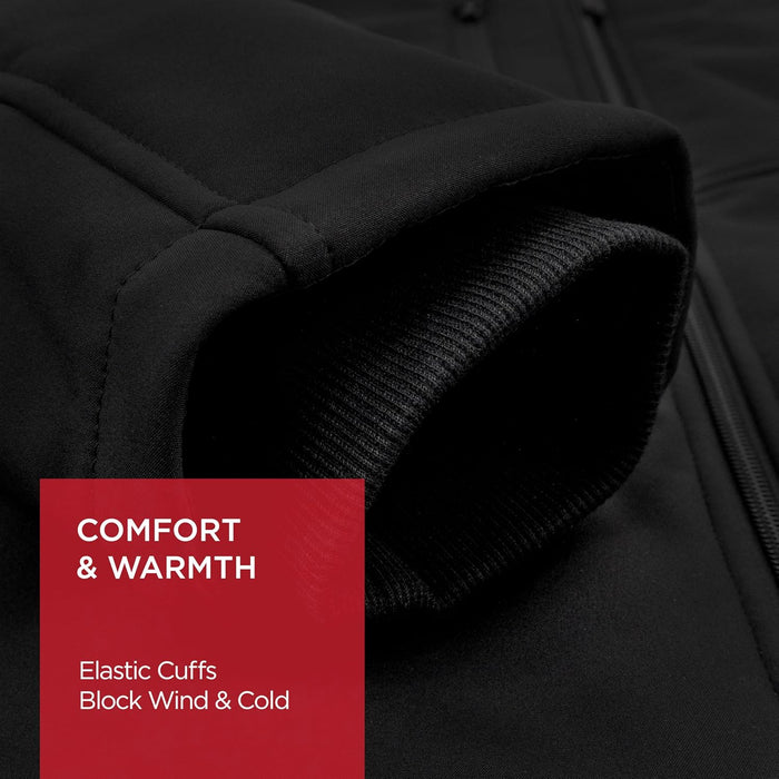 Radians (RHG-J100B-M) Men's Standard Heated Apparel - Jackets, Black, Medium