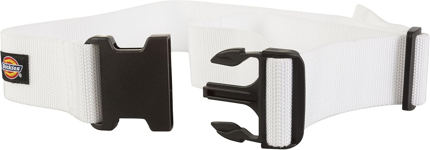 Dickies 57045 Heavy-Duty Painters Work Belt, Holds Most Pouches, Clips, and Tool Holders for Painters and Contractors, 2-Inch Nylon Web, Adjustable