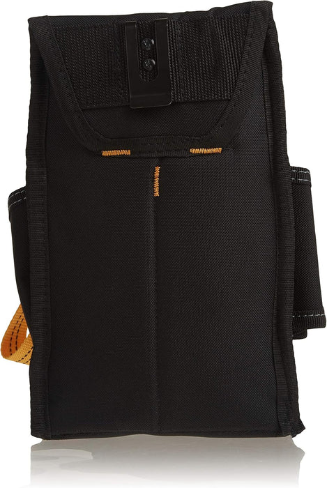 CLC Custom Leathercraft 1524 Ziptop Utility Pouch, Medium, Black, 11 Pockets