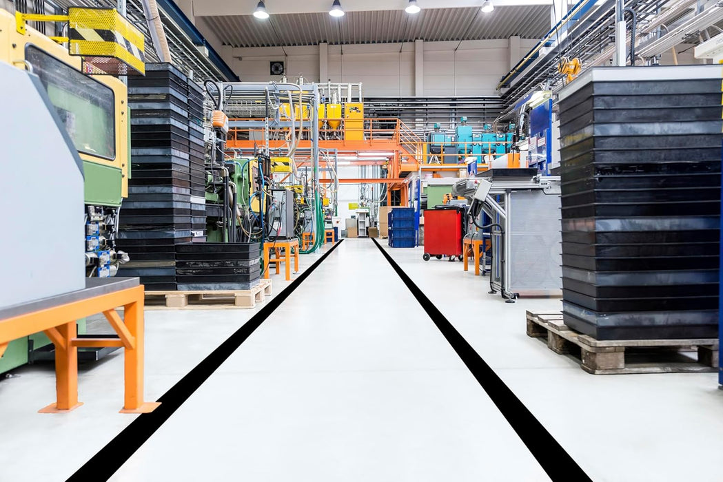 Rust-Oleum 2578838 Professional Inverted Striping Spray Paint, Black, 18 Ounce (Pack of 6)