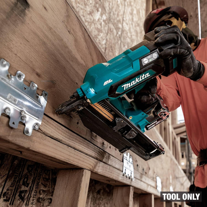 Makita XNB03Z 18V LXT Lithium-Ion Cordless 21º Full Round Head 3-1/2" Framing Nailer (Bare Tool)
