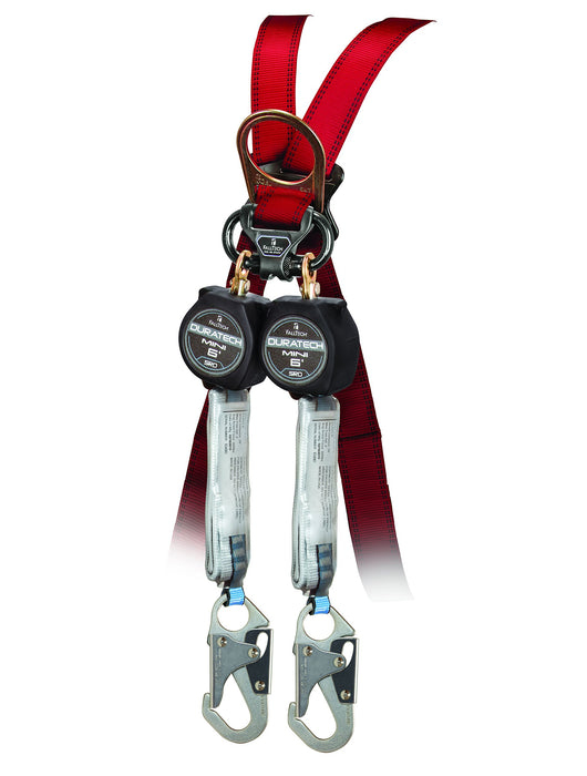 [USED-LIKE NEW] FallTech 72706TB1 Mini DuraTech 6' Compact Web Self-Retracting Lifeline