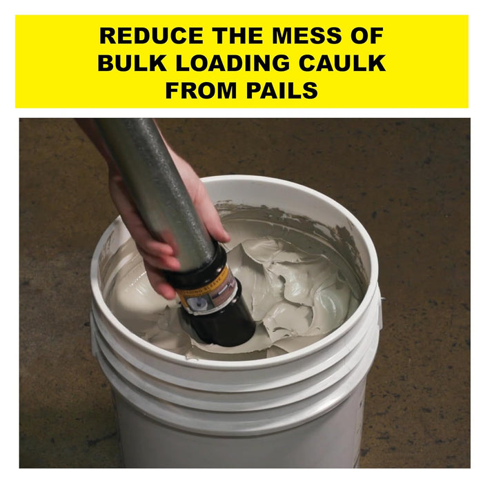 Albion Engineering Company 33-10 Loading Sleeve Flexible Rubber for 2" Barrel Guns, Black