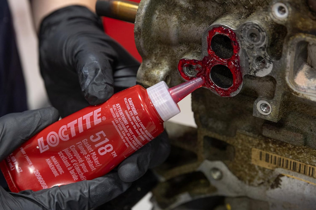 Loctite 518 Automotive Anaerobic Gasket Maker & Flange Sealant, Sensor-Safe, Low Odor, Non-Corrosive - 50 ml, 1 Pack