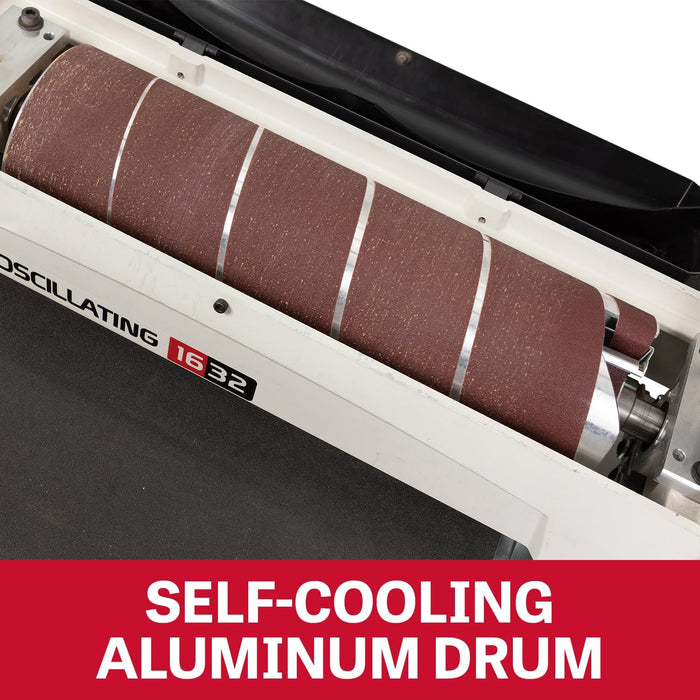 JET JWDS-1632OSC 16-Inch Oscillating Drum Sander, 1-1/2 HP, 115V 1Ph