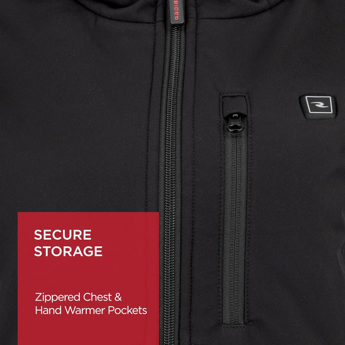 Radians (RHG-J101B-XL) Women's Standard Heated Apparel - Jackets, Black, X-Large