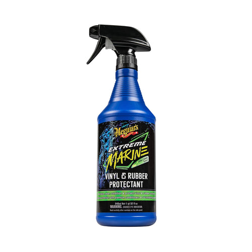 Meguiar's | M180132 | Meguiar's Extreme Marine Vinyl & Rubber Protectant M180132 - Premium RV and Marine Vinyl and Rubber Protectant, Long-Lasting UV Protection, 32 Oz Spray