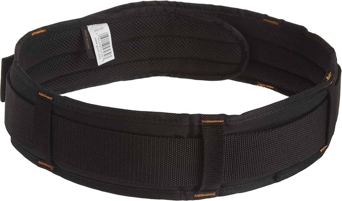 CLC Custom Leathercraft 5623 Padded Comfort Belt, 3 Inch Wide, Black